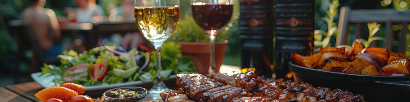 wijn barbecue